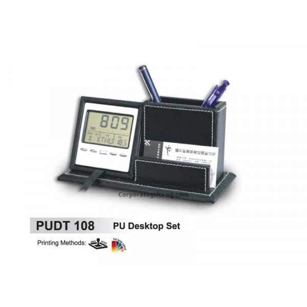 PUDT 108 PU Desktop Set